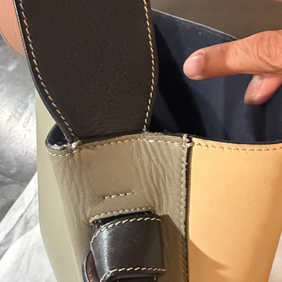 Celine tricolor tote with inside wallet - Picture 15 of 16